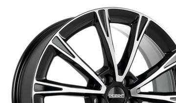 DEZENT AR DARK schwarz glänzend frontpoliert